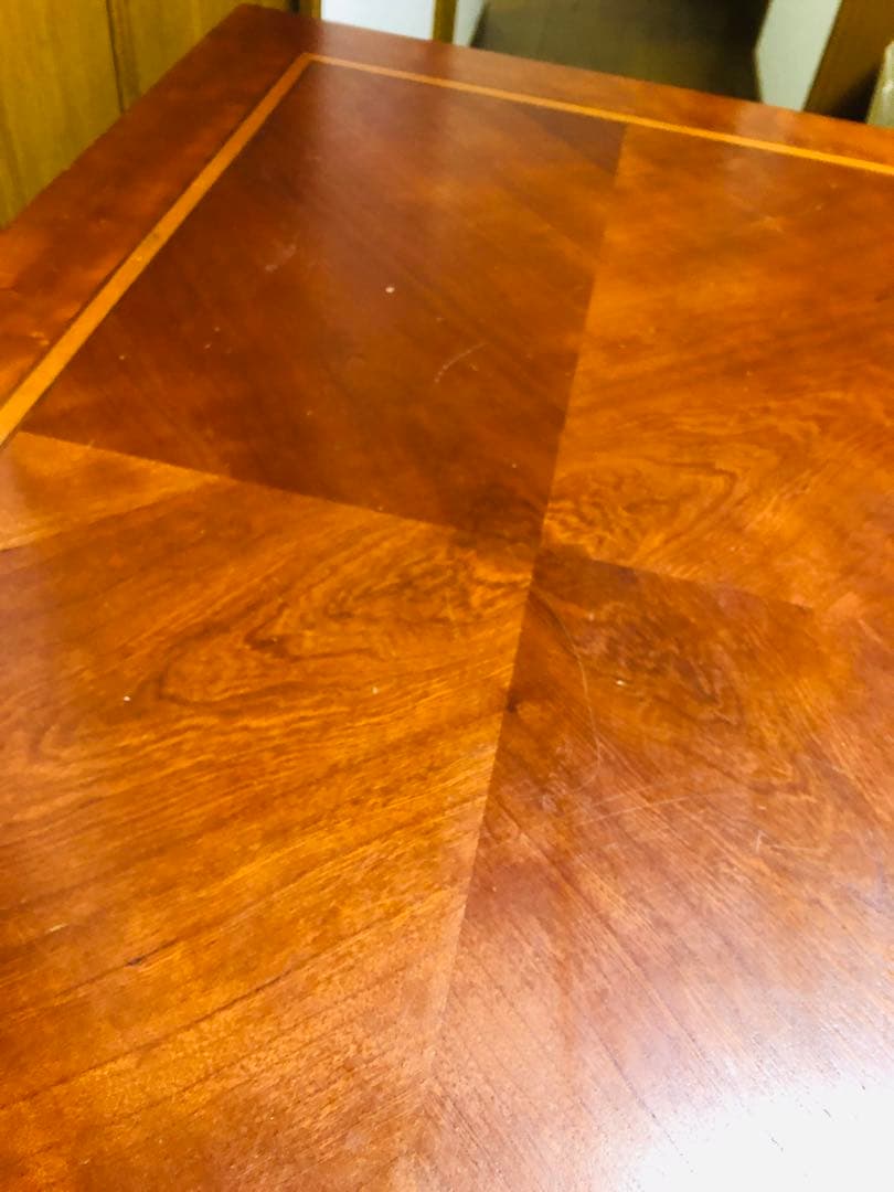 アンティーク　サイドテーブル　コンソールテーブル　書斎　木製クラシックテーブル