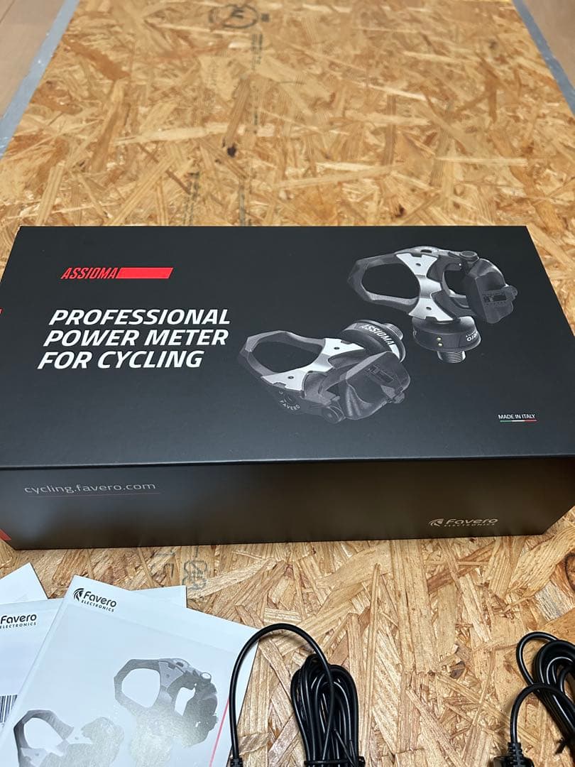 美品 FAVERO ASSIOMA DUO ペダル型両側計測パワーメーター