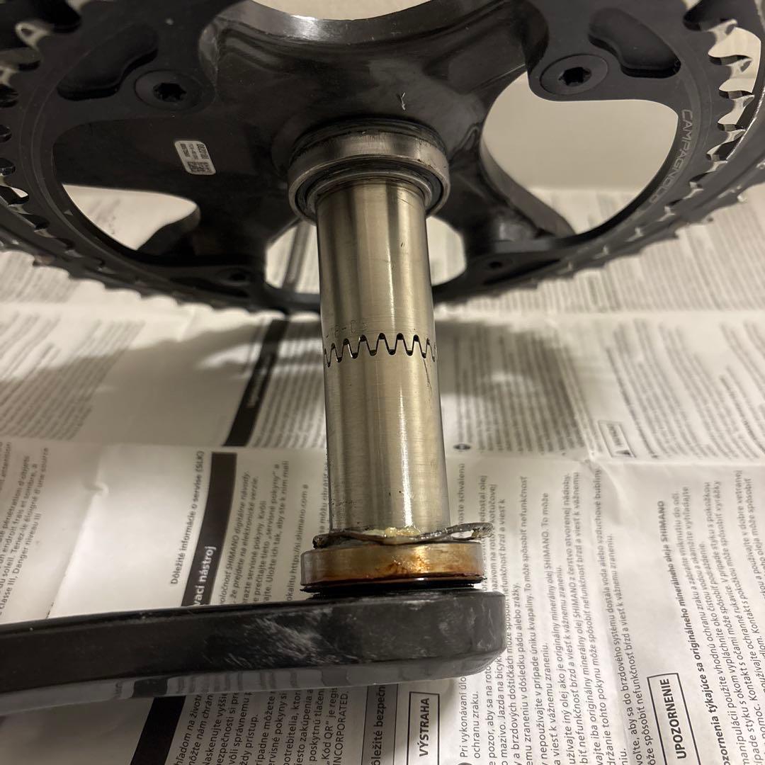 Campagnolo RECORD 12s クランクセット 黒