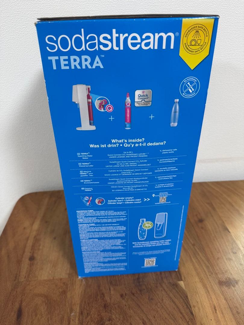 SodaStream Terra 炭酸水メーカー ホワイト