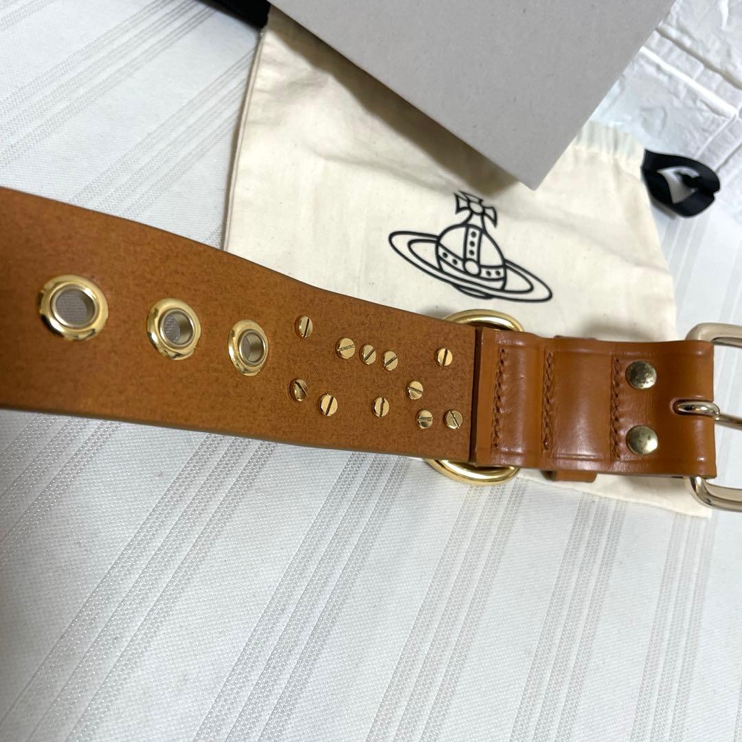 Vivienne Westwood レザー バックル ブレスレット