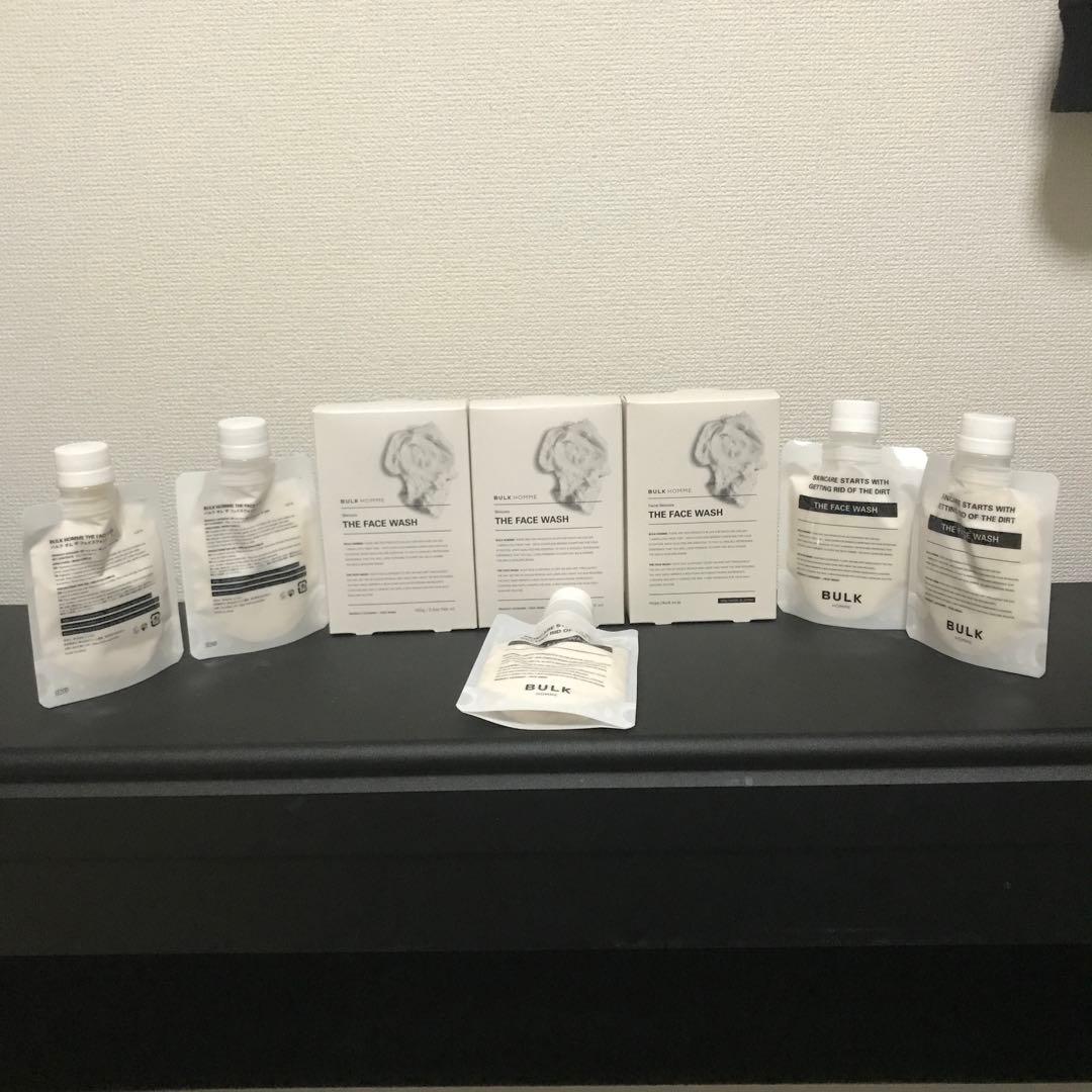 バルク オム THE FACE WASH   洗顔料  100g(8個セット)