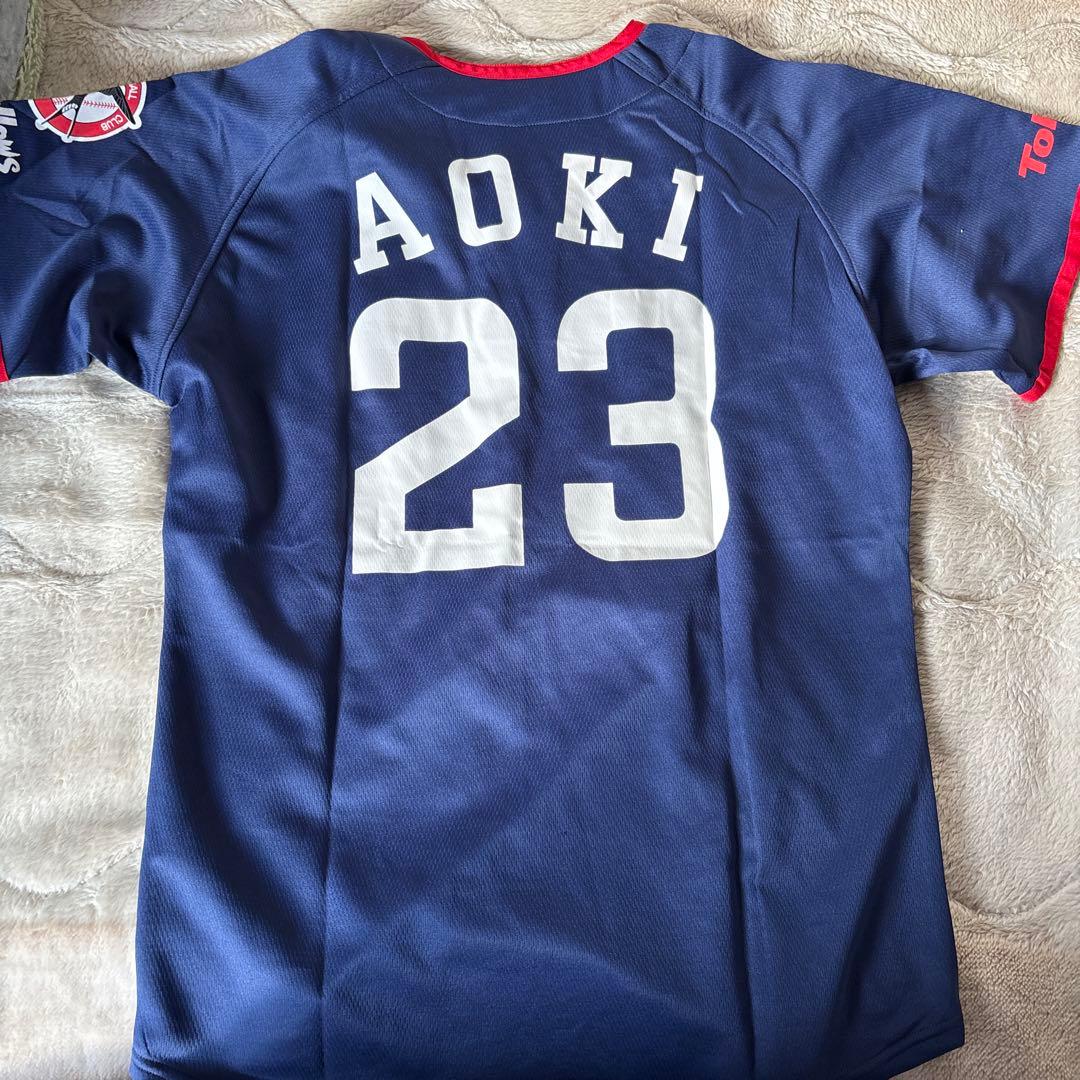 ヤクルトスワローズ ユニフォーム 青木宣親 23 - メルカリ