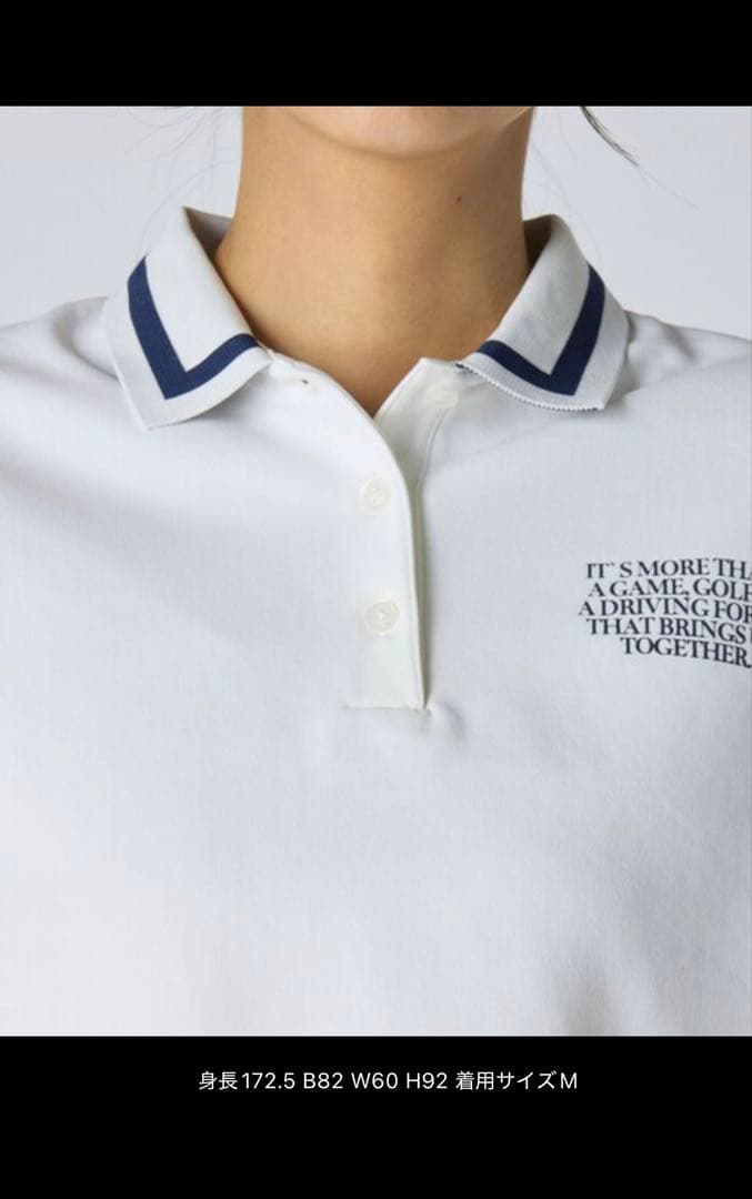 TaylorMade×UNITED ARROWS ショートレングスS/Sポロ