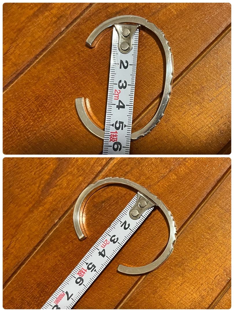 ジェニファーカーティス　シルバーバングル　インディアンジュエリー　navajo