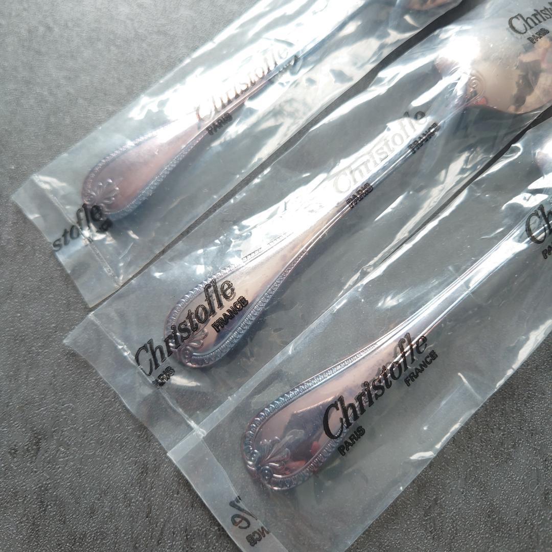 クリストフル マルメゾン 未開封 コーヒースプーン 3点 ② - メルカリ