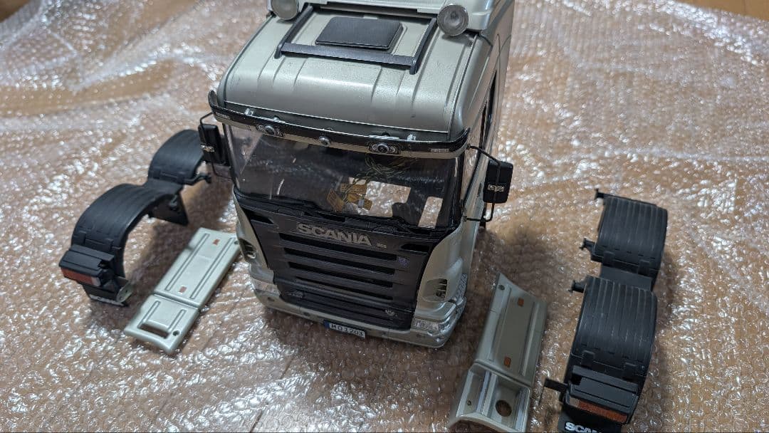 スカニア 1/14 キャビン ボディ タミヤ トレーラー