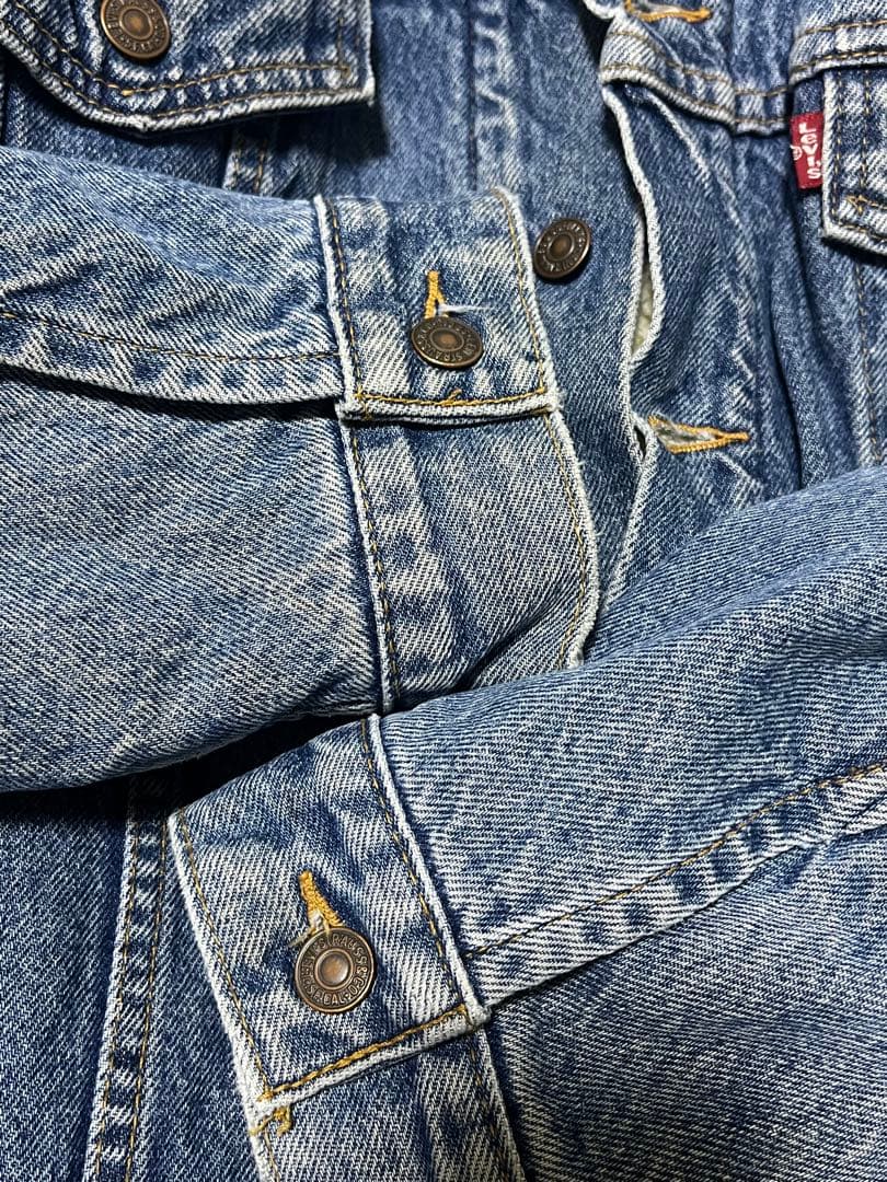 【メキシコ製】Levi's 70520-0315 デニムボアジャケット XXL