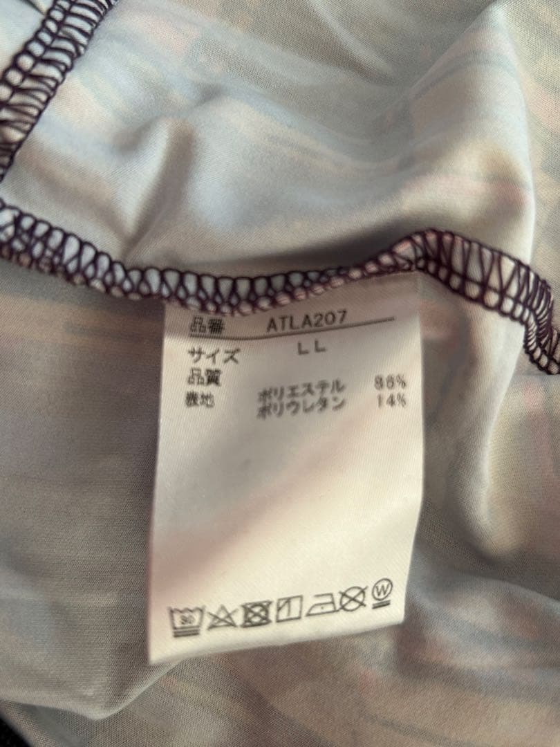 アドミラル　テニスウェア　柄スコート　LLサイズ