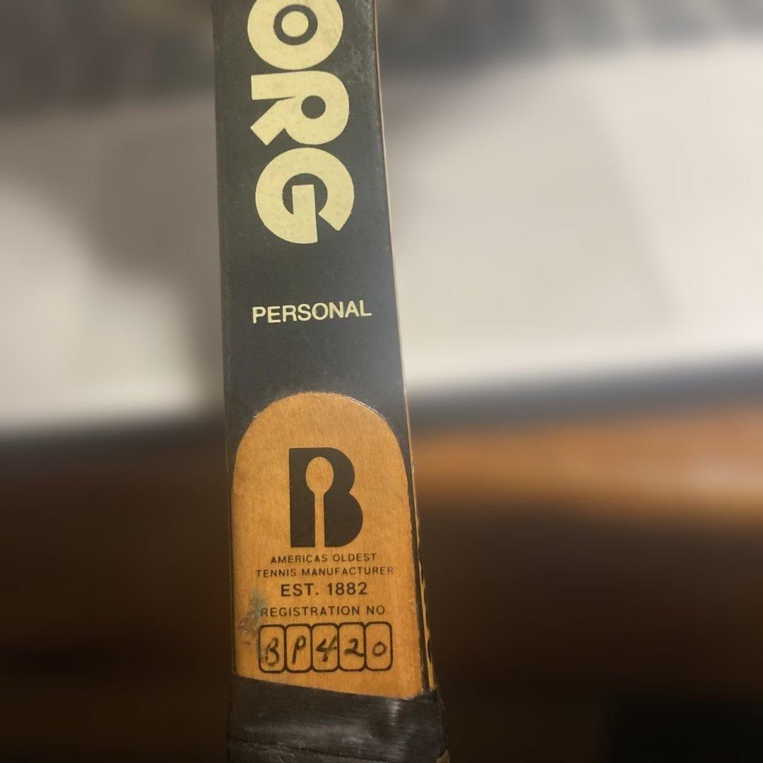 バンクラフト　テニスラケット　ボルグモデル希少品