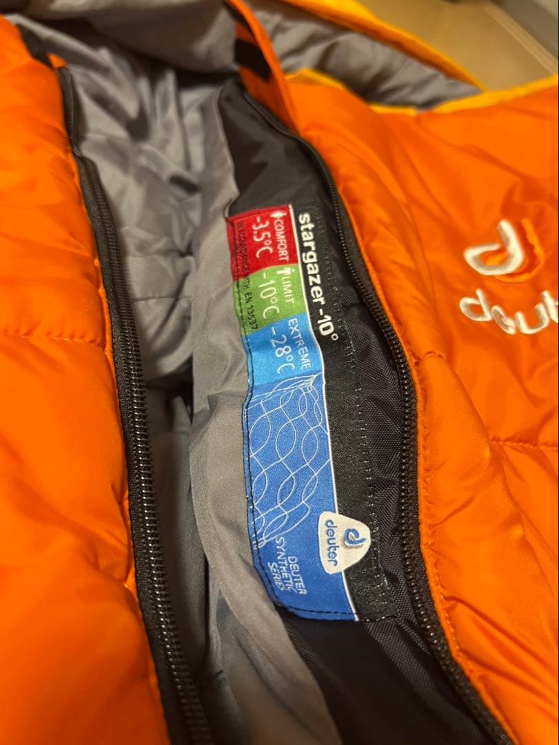 deuter Stargazer-10° 寝袋