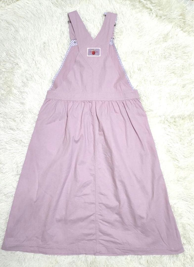 PINK HOUSE 25年 ギンガムチェック使いサロペット