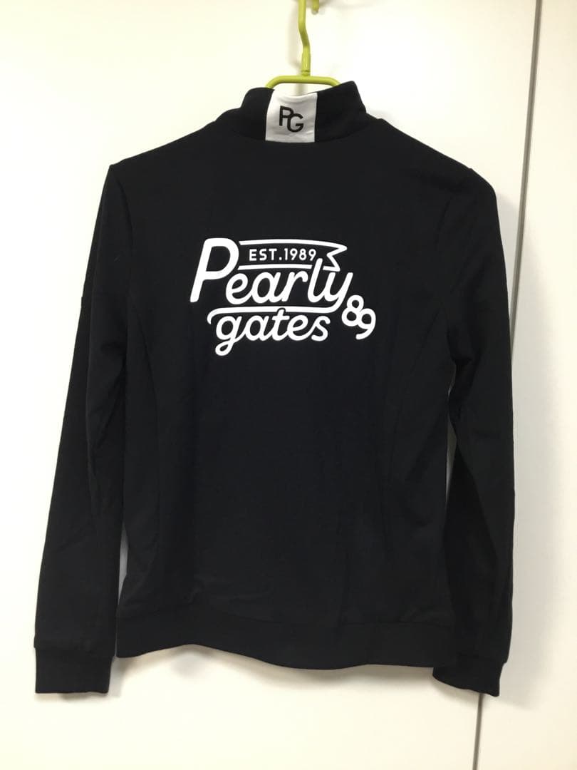 PEARLY GATES ブラック フルジップジャケット