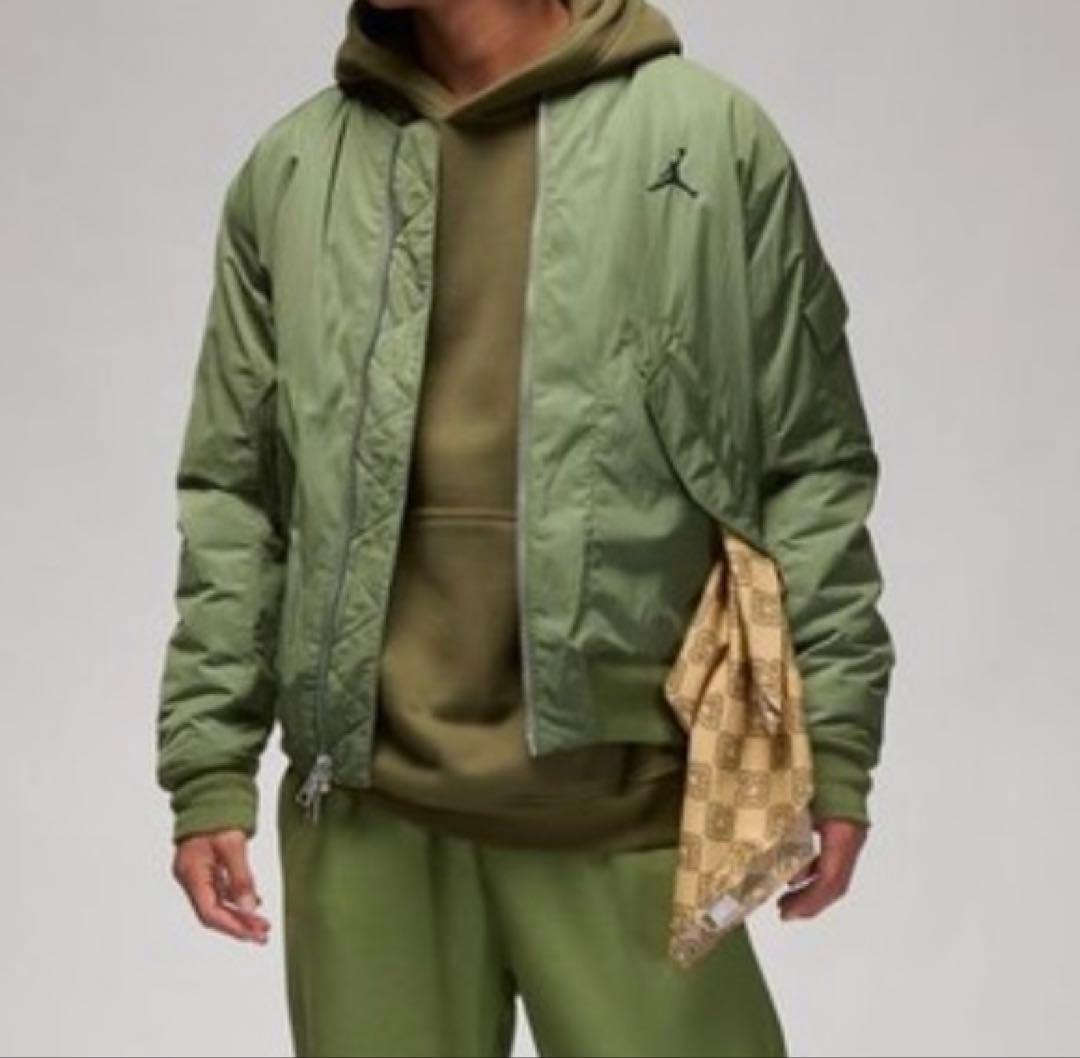 【新品未使用】ジョーダン　JORDAN ma-1 ジャケット　中綿　カーキ　M