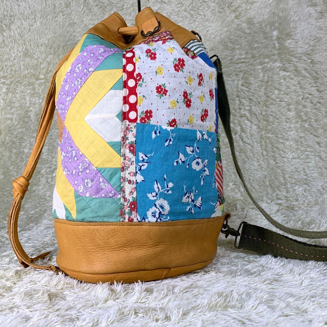 ナスングワム アーリーモーニング コラボ ワンハンド ボンサック パッチワーク