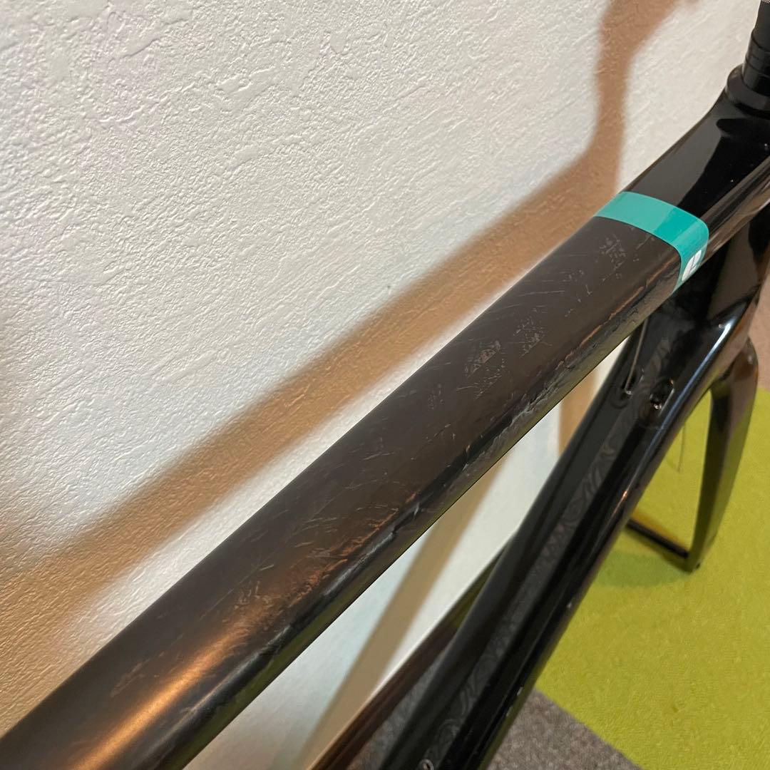 ジャンク カーボンフレームセット CHAPTER 2 TERE 定価32万円