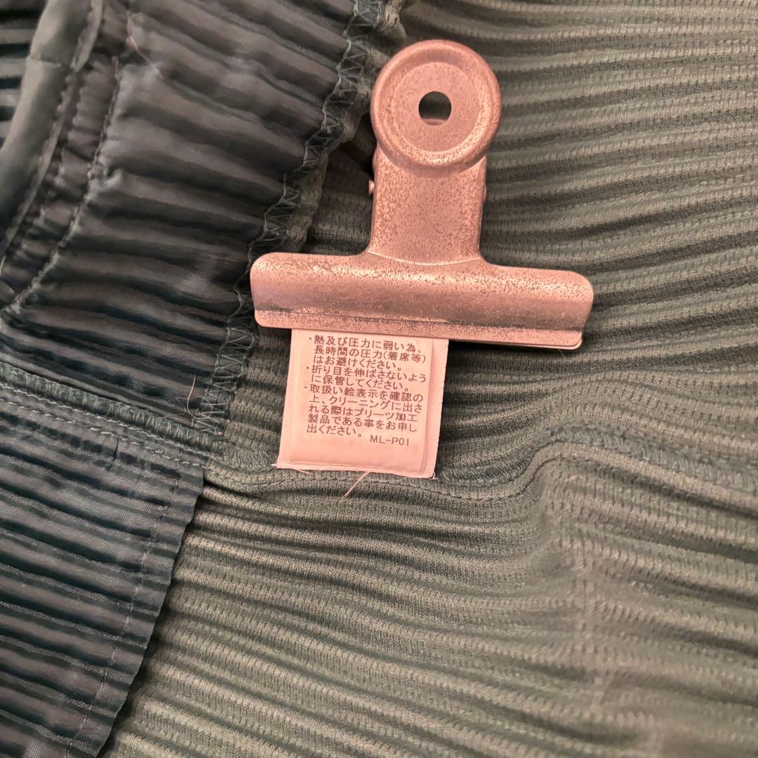 オムプリッセイッセイミヤケ 20AW ダブル ショート丈 プリーツ