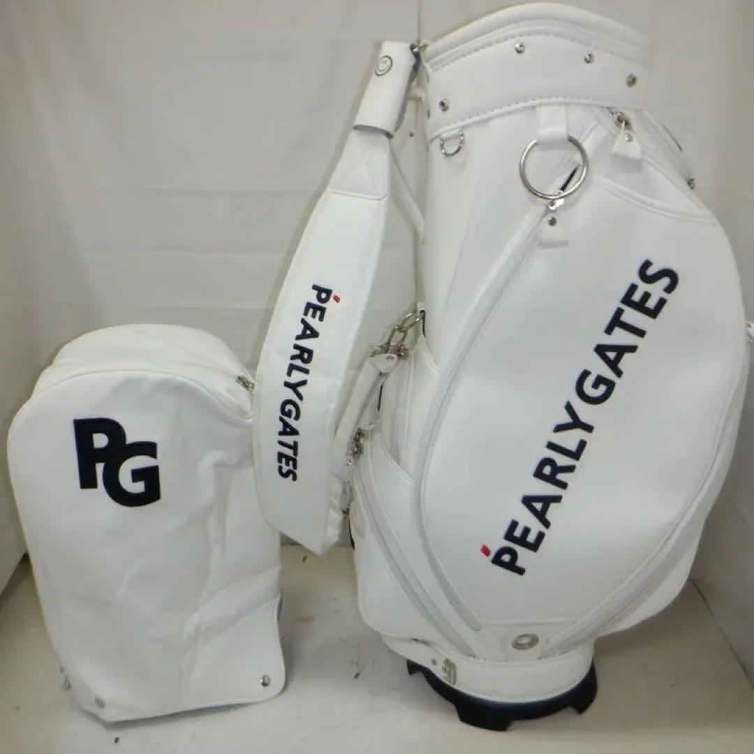 PEARLY GATES☆パーリーゲイツ☆マッド合皮☆9.0型☆中古☆美品