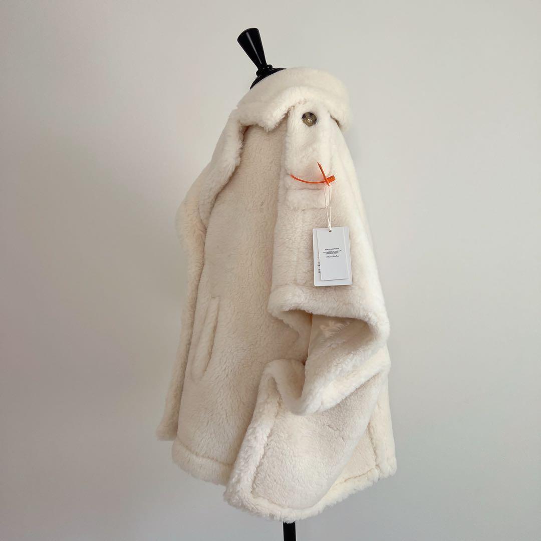 新品未使用 ベアテーラードポンチョアルパカ素材 MaxMaraがお好きな方