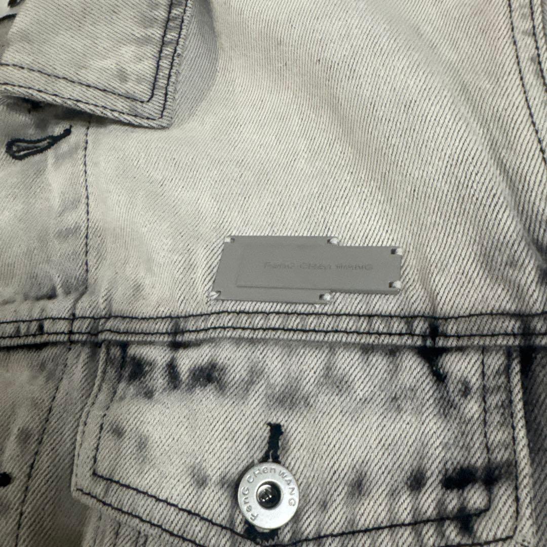 5*0様 Feng Chen Wang グレー デニムジャケット