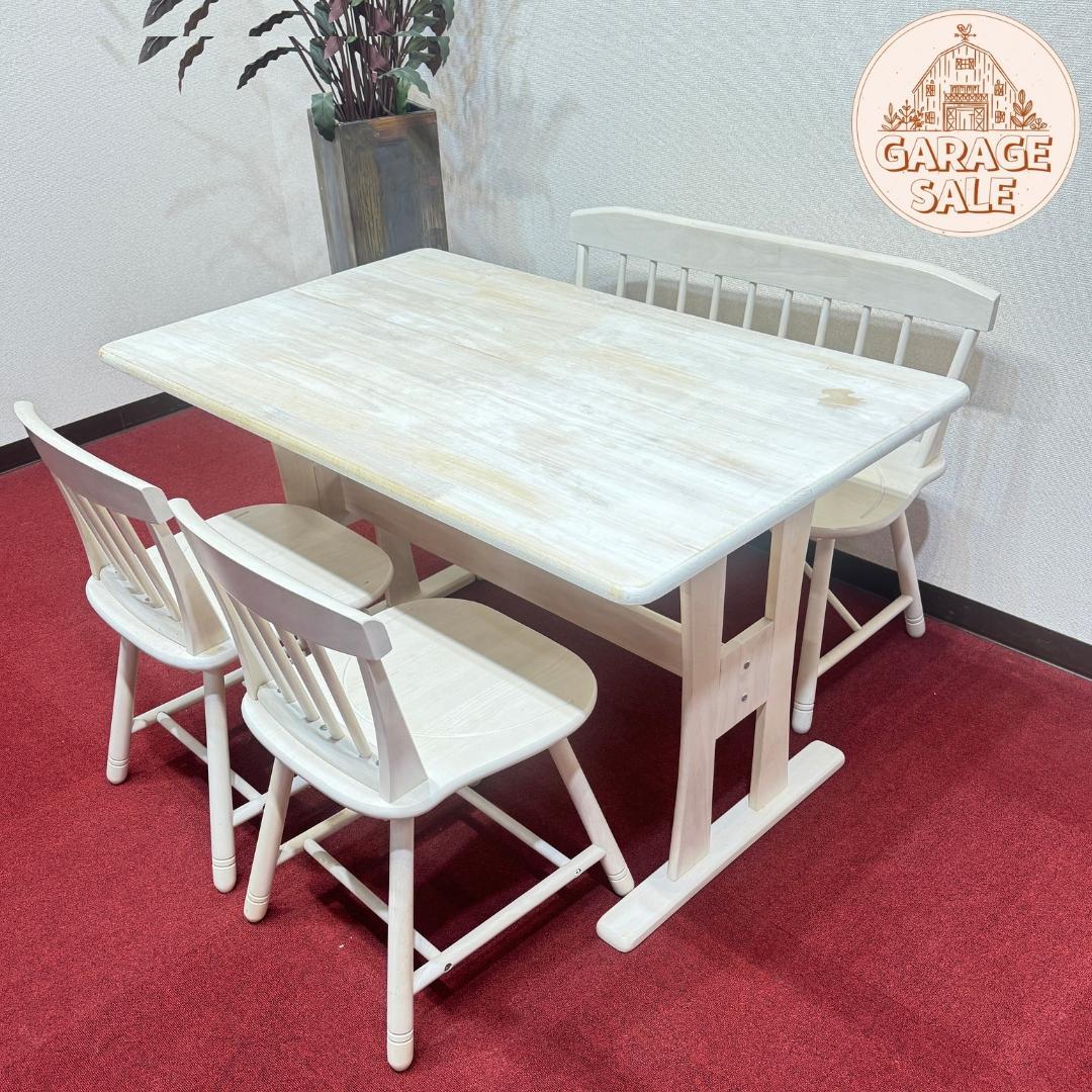 東京23区送料無料　超美品ダイニングテーブル4点セット