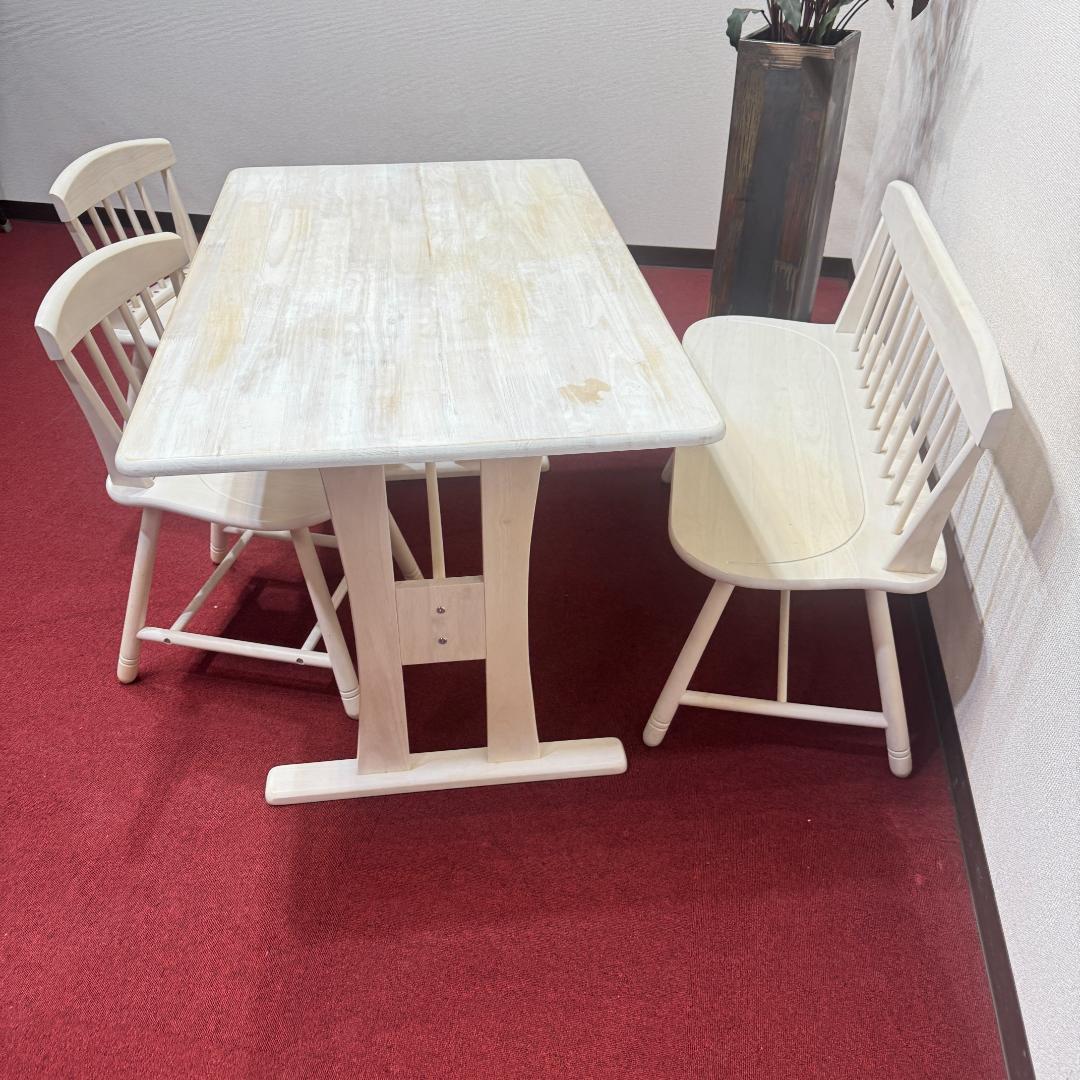 東京23区送料無料　超美品ダイニングテーブル4点セット