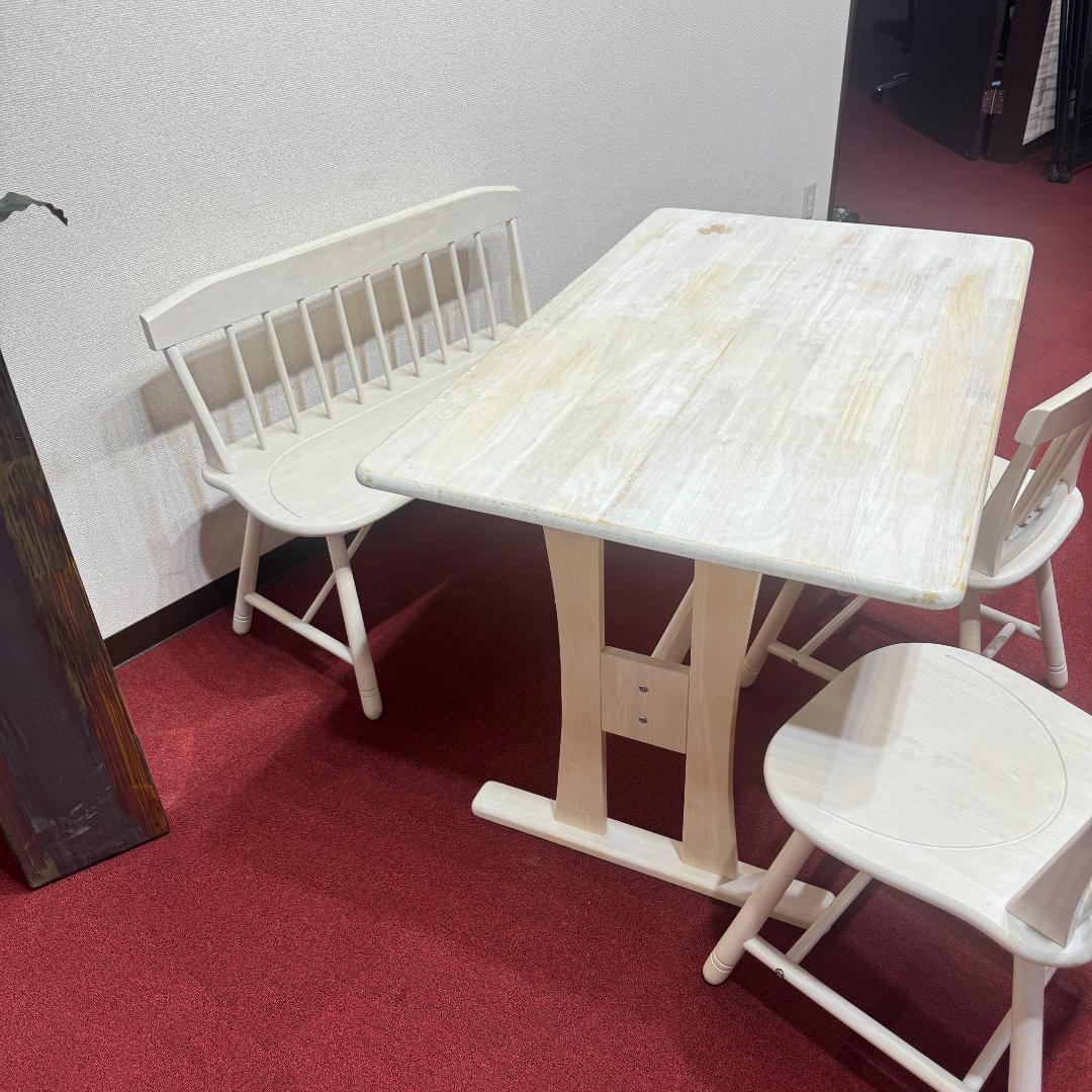 東京23区送料無料　超美品ダイニングテーブル4点セット