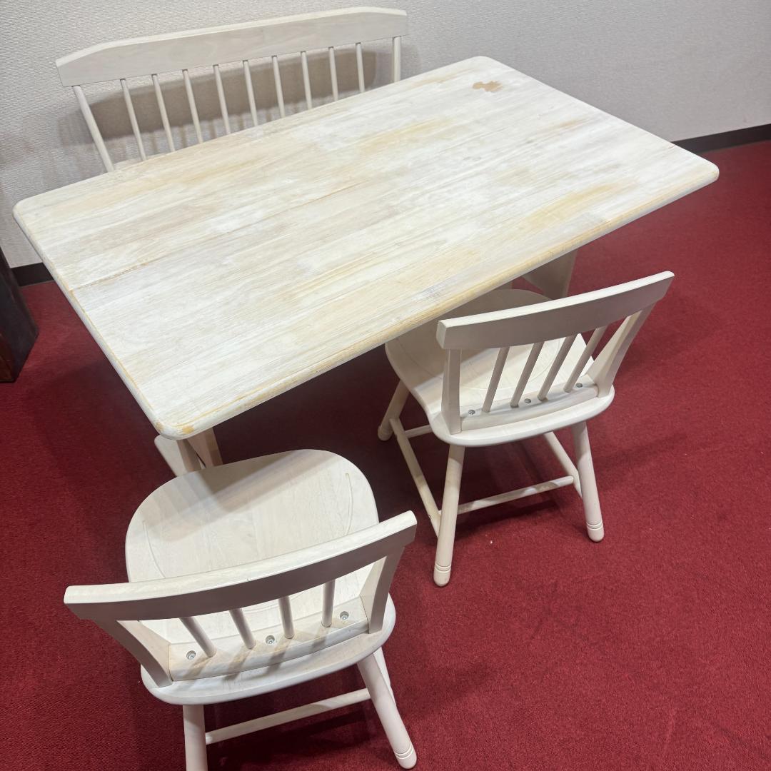 東京23区送料無料　超美品ダイニングテーブル4点セット