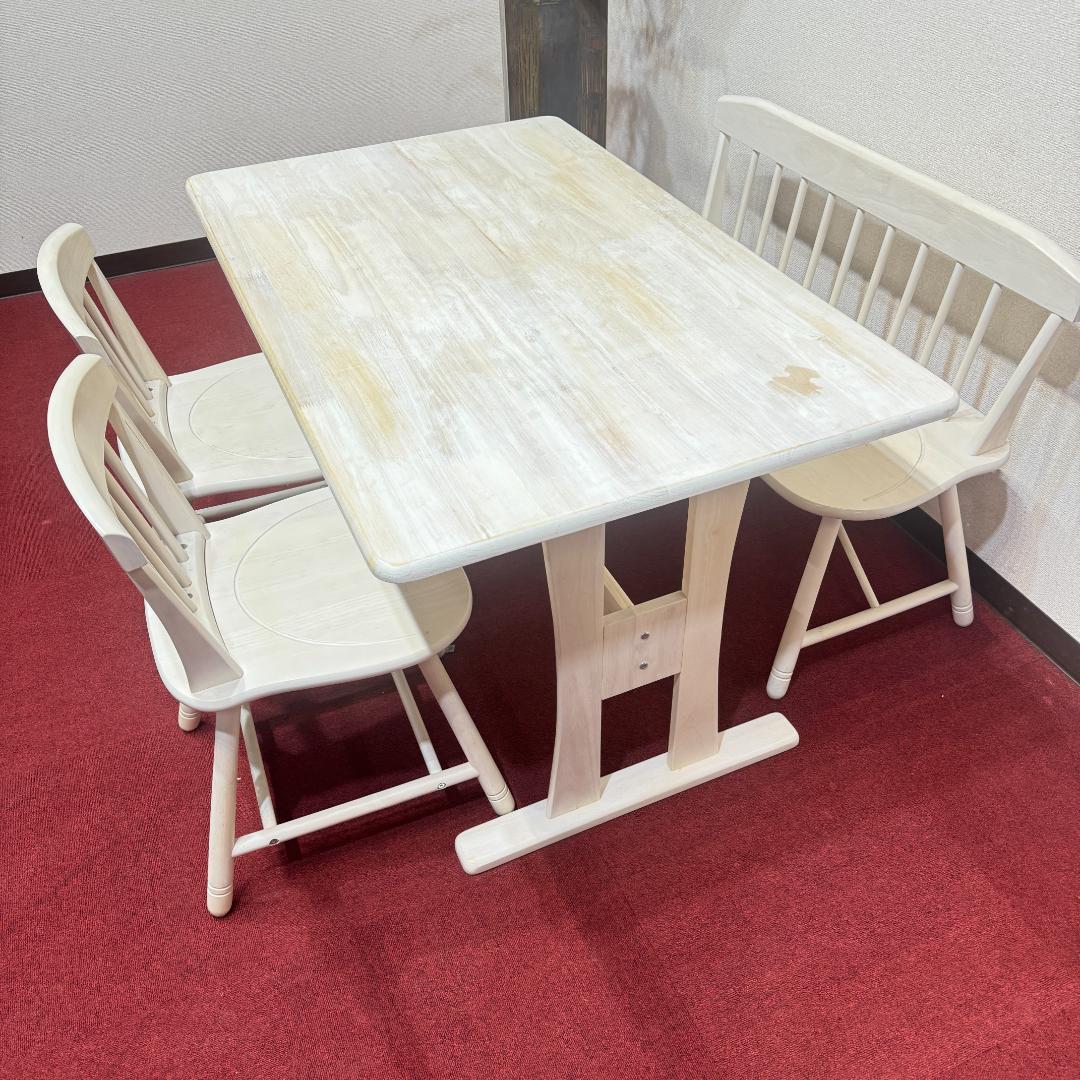 東京23区送料無料　超美品ダイニングテーブル4点セット