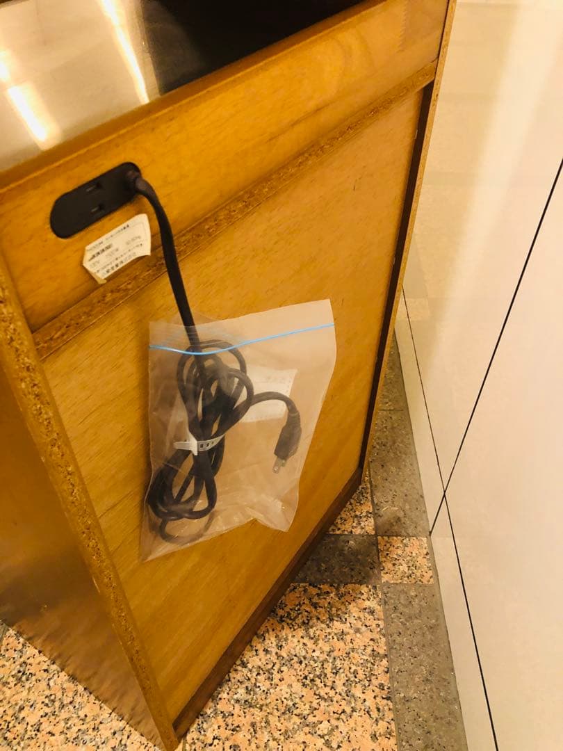 コイズミ家具　木製キッチン収納ユニット　キッチンワゴン　米びつ