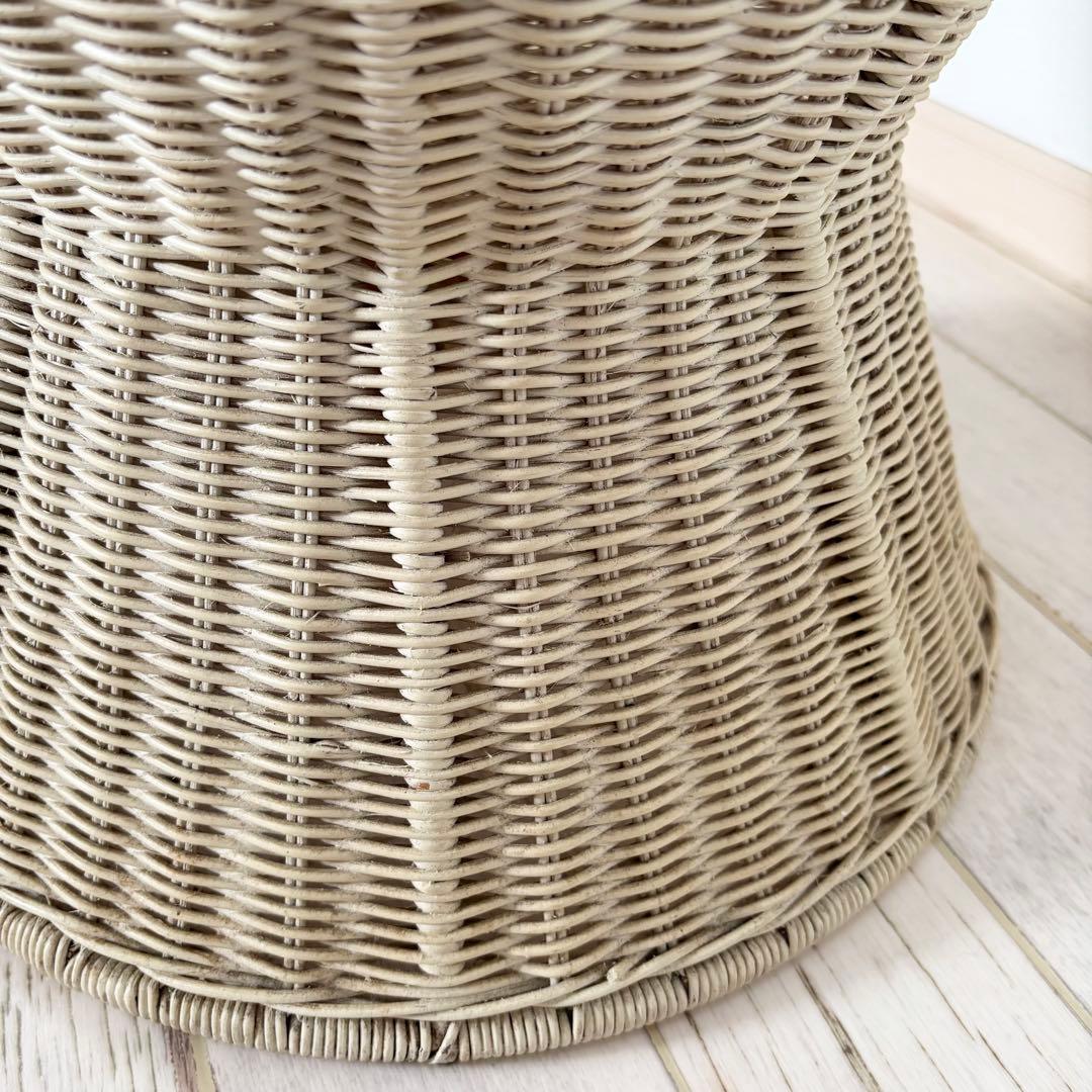 《SALE価格》シェル ラタンテーブル　希少　アンティーク　サイドテーブル