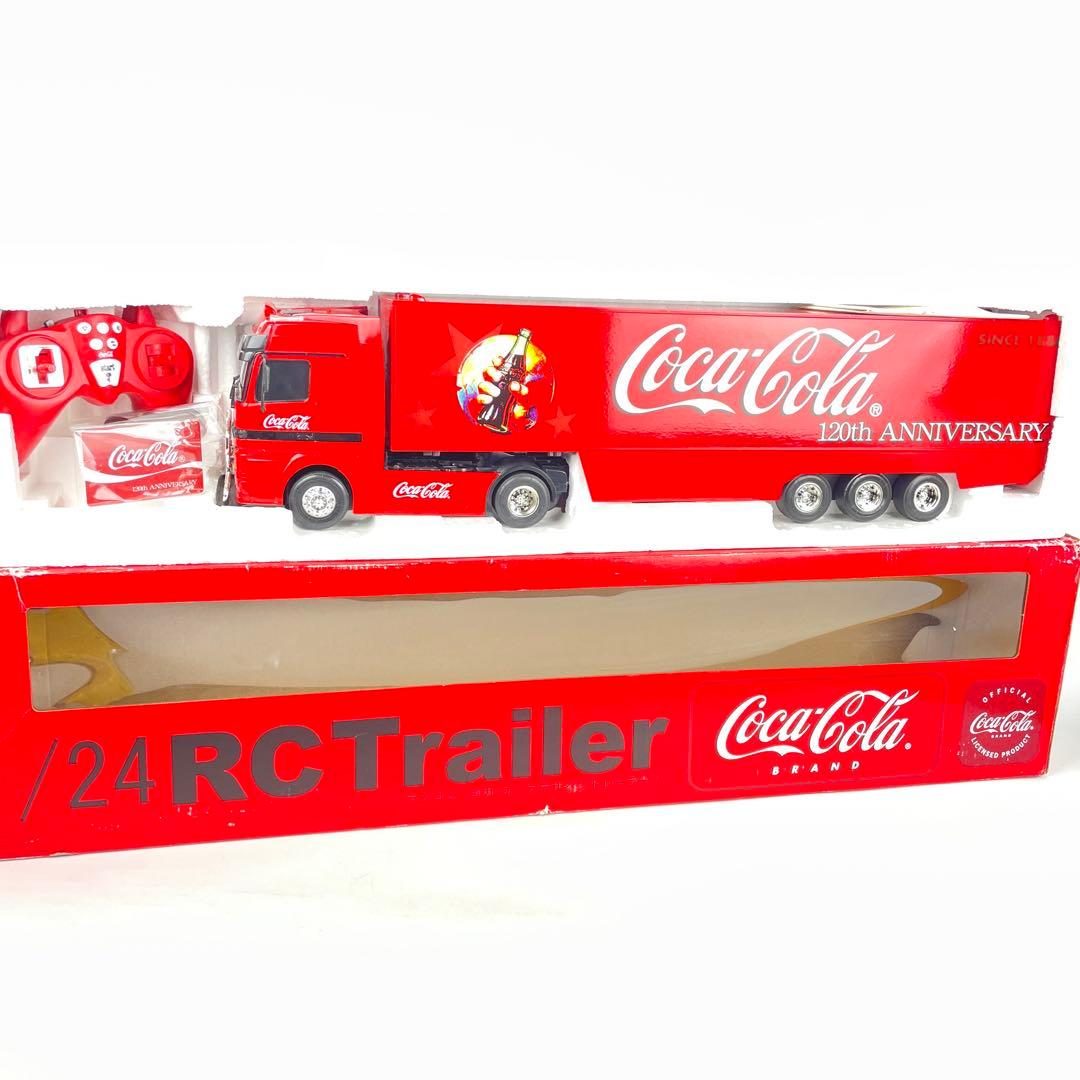 ラジコン コカ・コーラ デザイン トレーラー 1/24 メルセデスベンツ