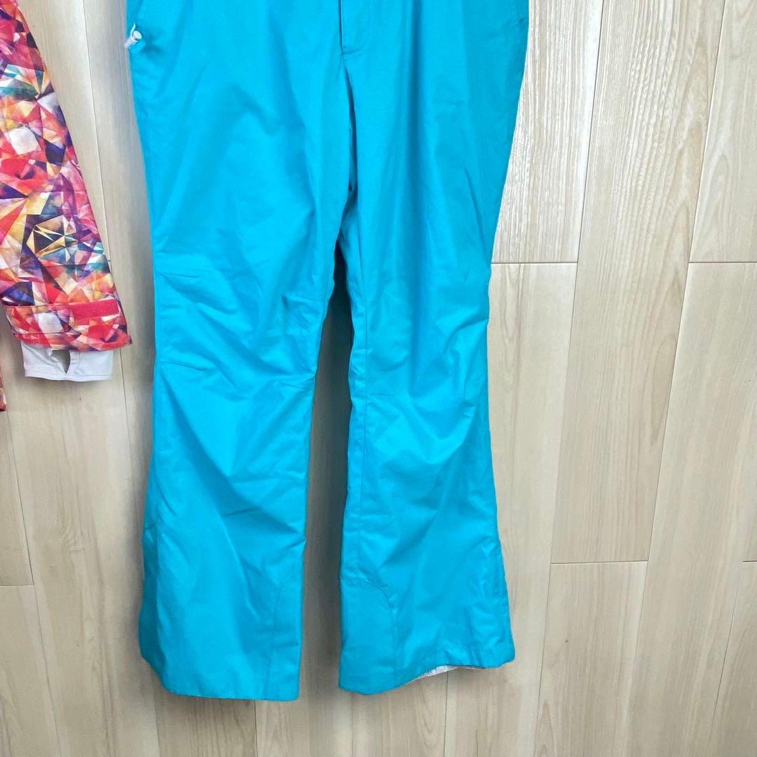 DLite 幾何学模様 レディースLLサイズ スノーボードウェア上下セット