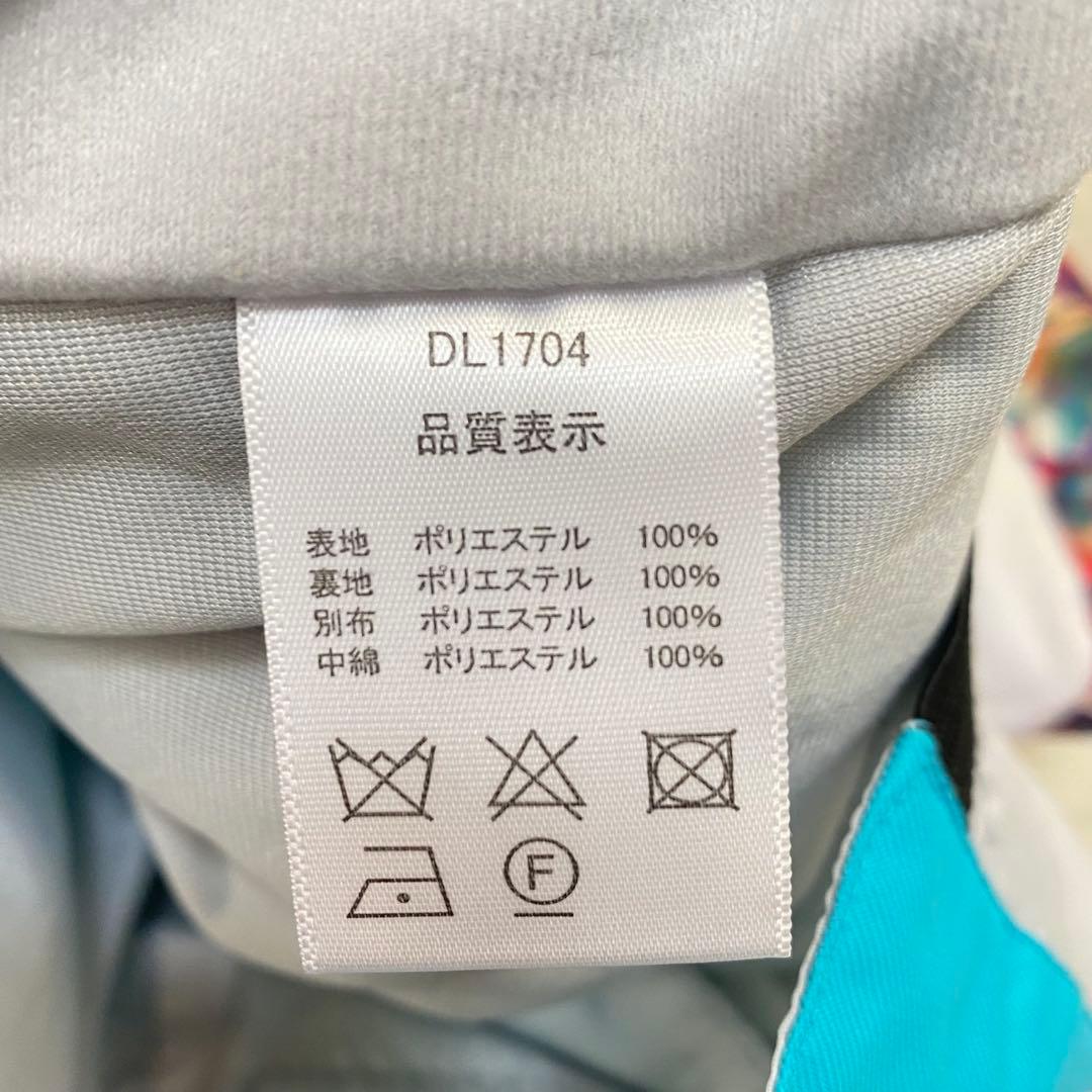 DLite 幾何学模様 レディースLLサイズ スノーボードウェア上下セット