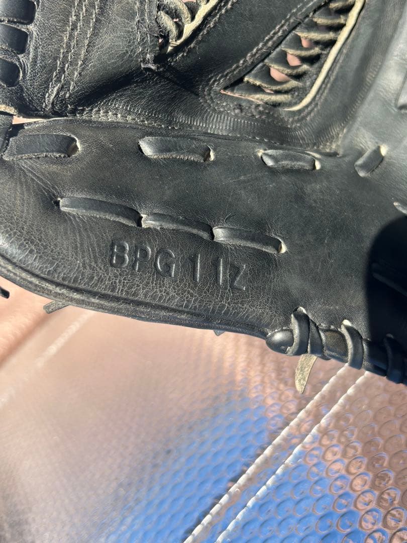 【再値引き】［希少/佐藤作刻印]ゼットプロステイタス 投手用硬式グローブ