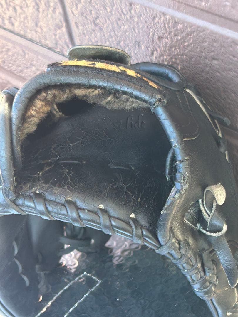 【再値引き】［希少/佐藤作刻印]ゼットプロステイタス 投手用硬式グローブ