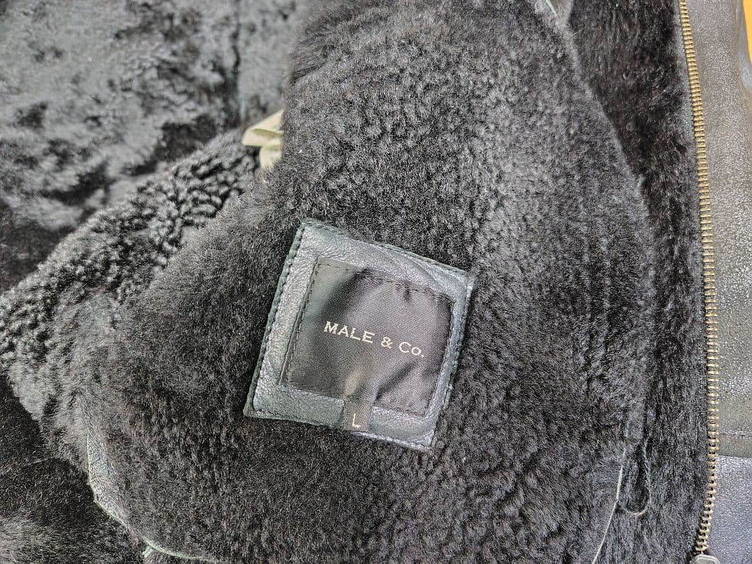 上質 リアルムートンジャケット/ラムレザー ライダース/フライトジャケット