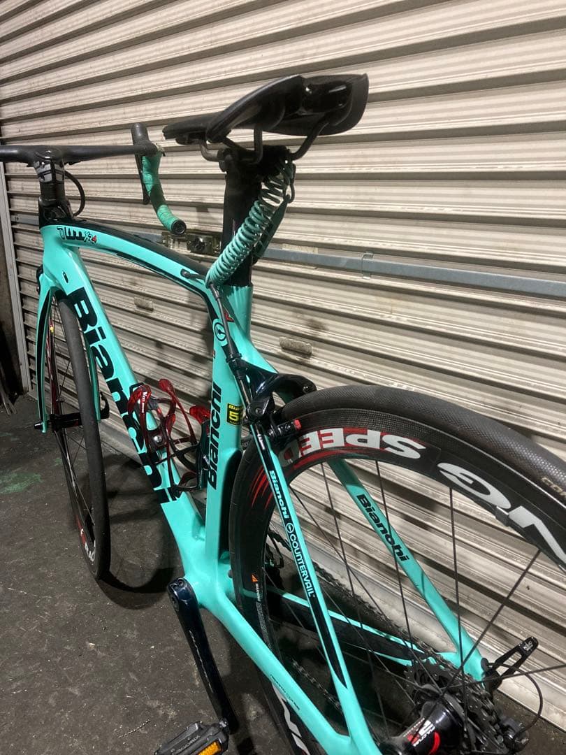 ビアンキオルトレXR4di2デュラエース　フルクラムレーシングホイール