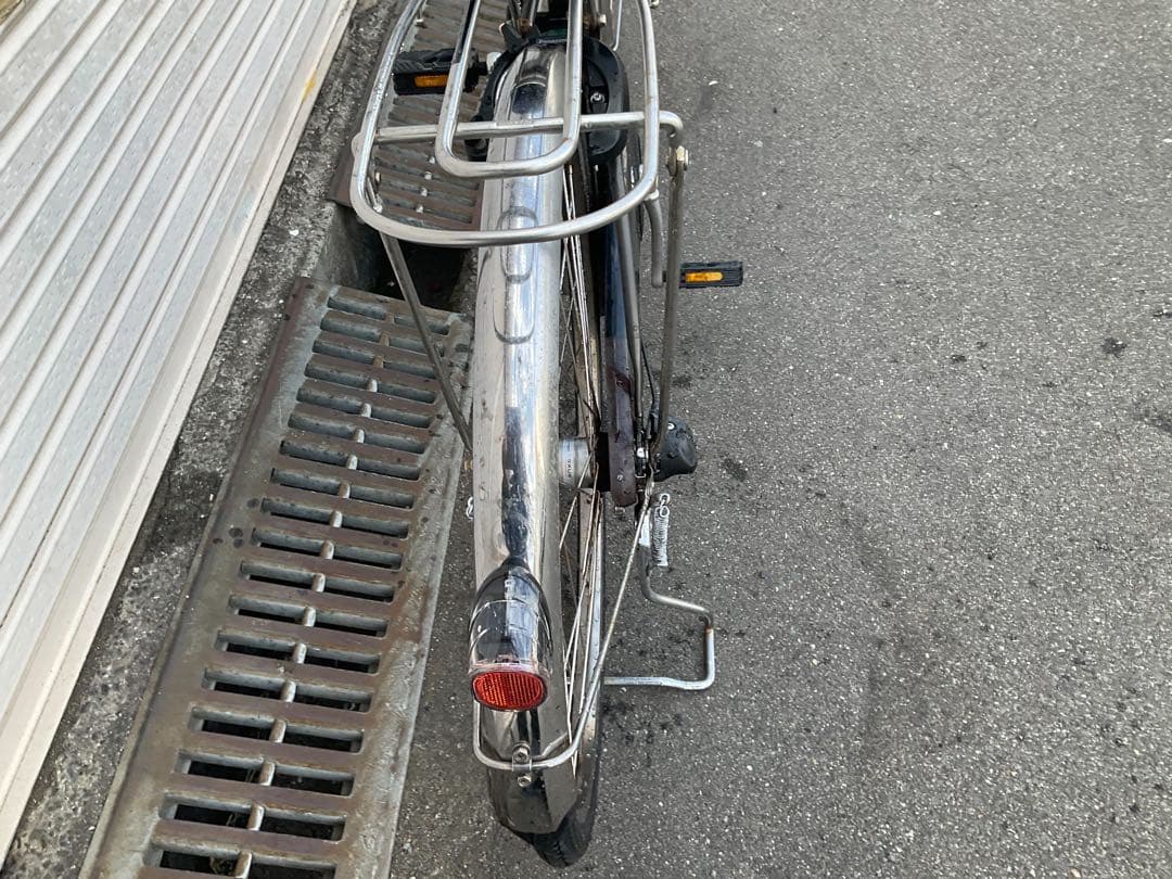 パナソニック最新機種電動アシスト自転車viviDX26インチグレー系ボディー