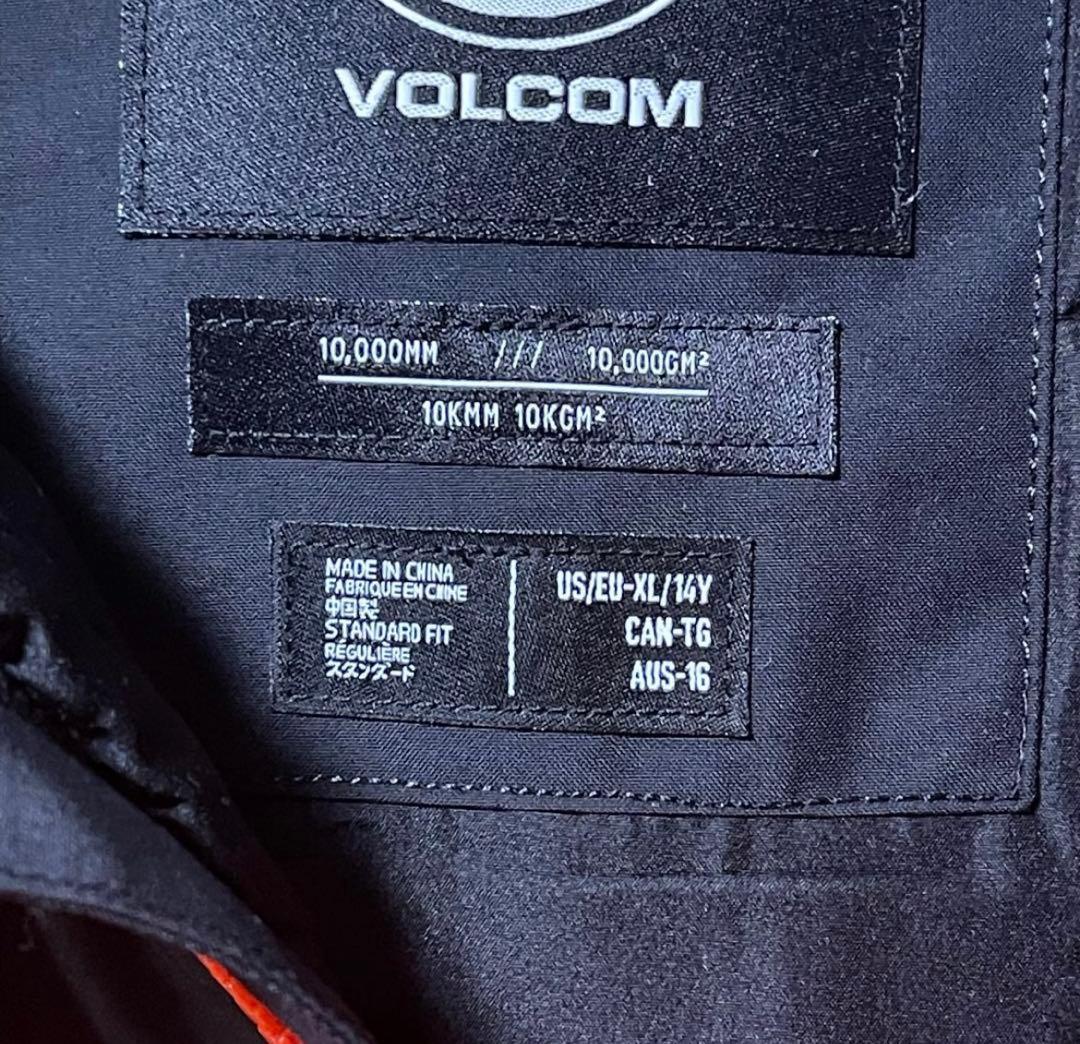 【新品】VOLCOM スノーボードジャケット　ジュニア XL 150〜160cm