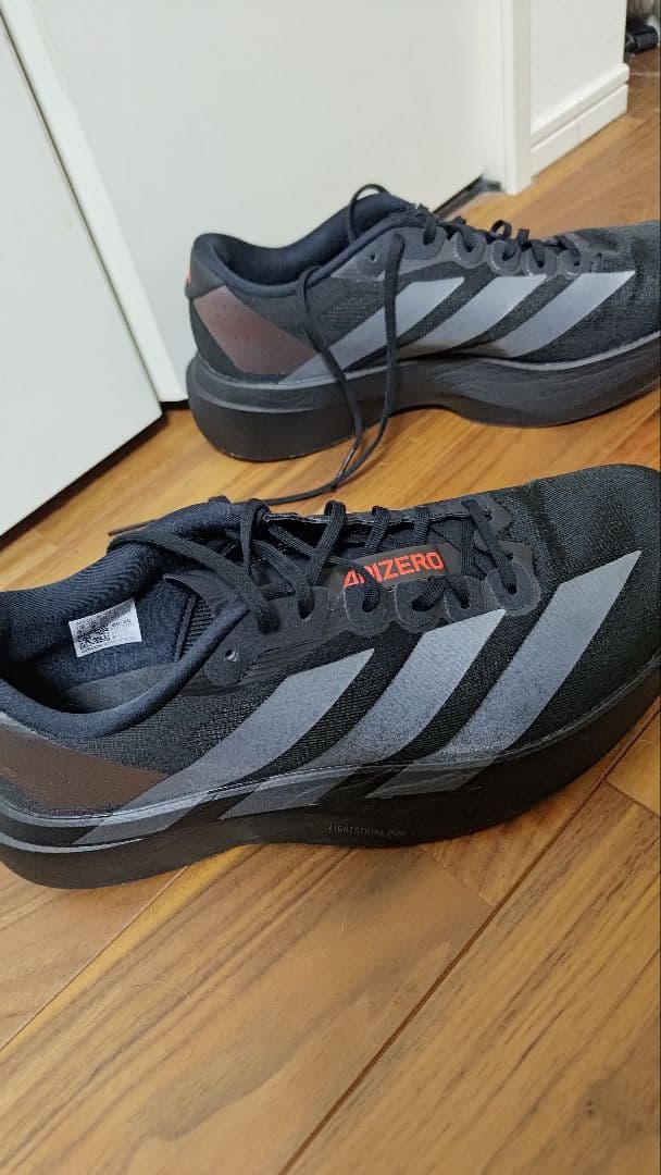 adizero Evo SL M 27.5cm　コアブラック/グレーフォー