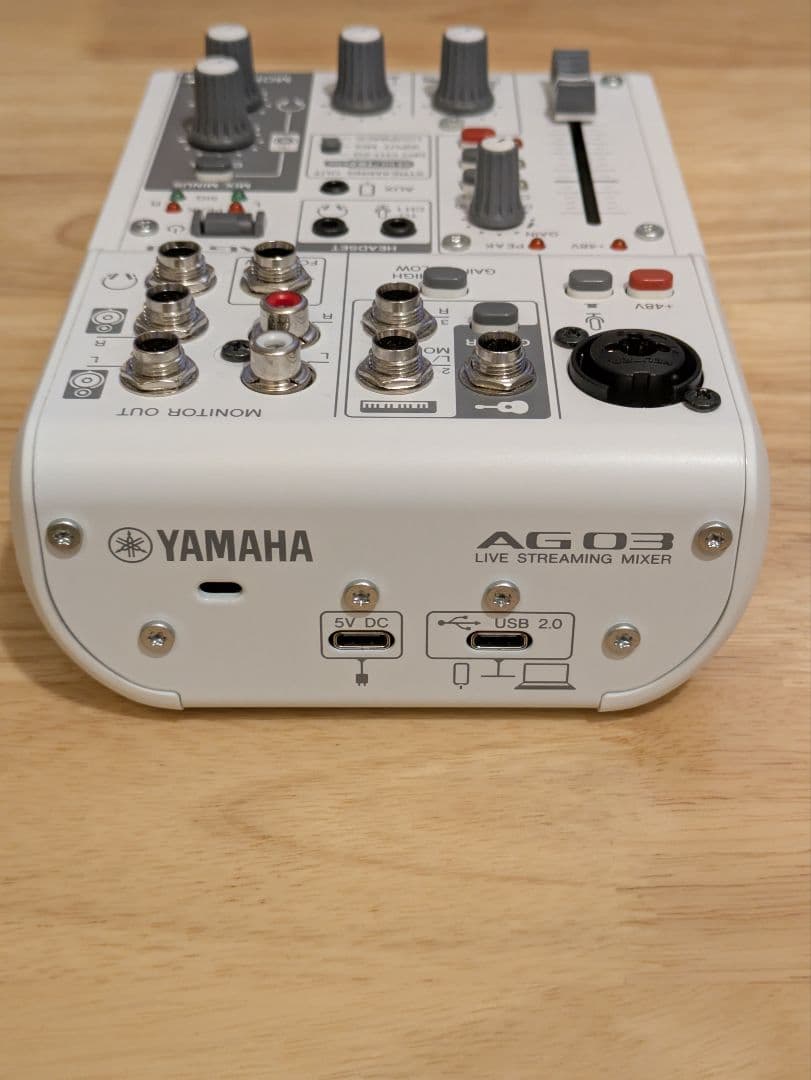 ヤマハ AG03MK2 ホワイト