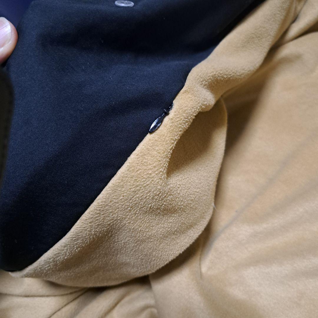 GIANFRANCO FERRE ナイロンコート 中綿入り シャモアクロスライク