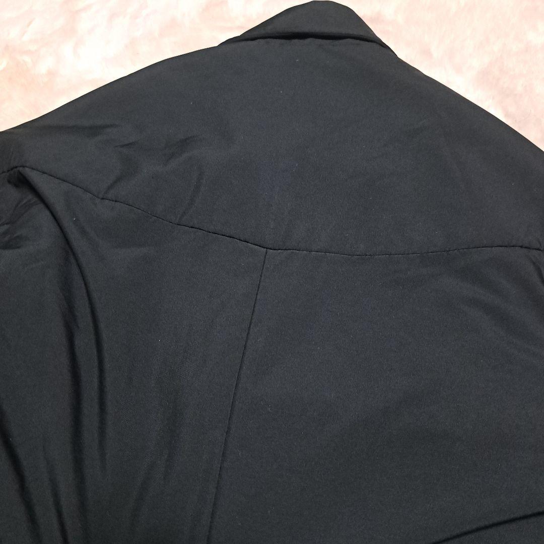 GIANFRANCO FERRE ナイロンコート 中綿入り シャモアクロスライク