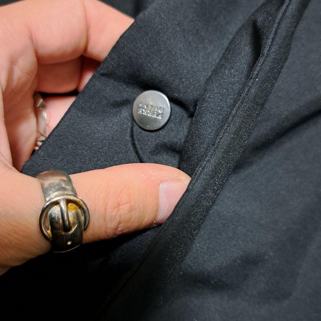 GIANFRANCO FERRE ナイロンコート 中綿入り シャモアクロスライク