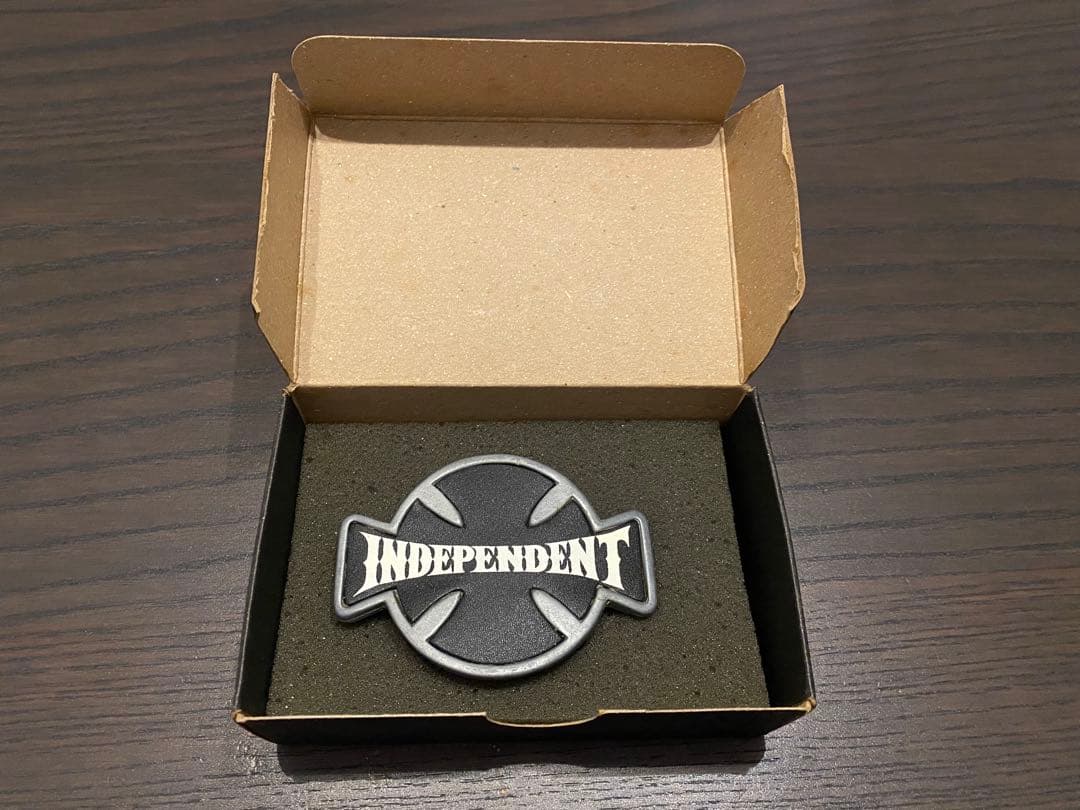 INDEPENDENT ロゴ ベルトバックル