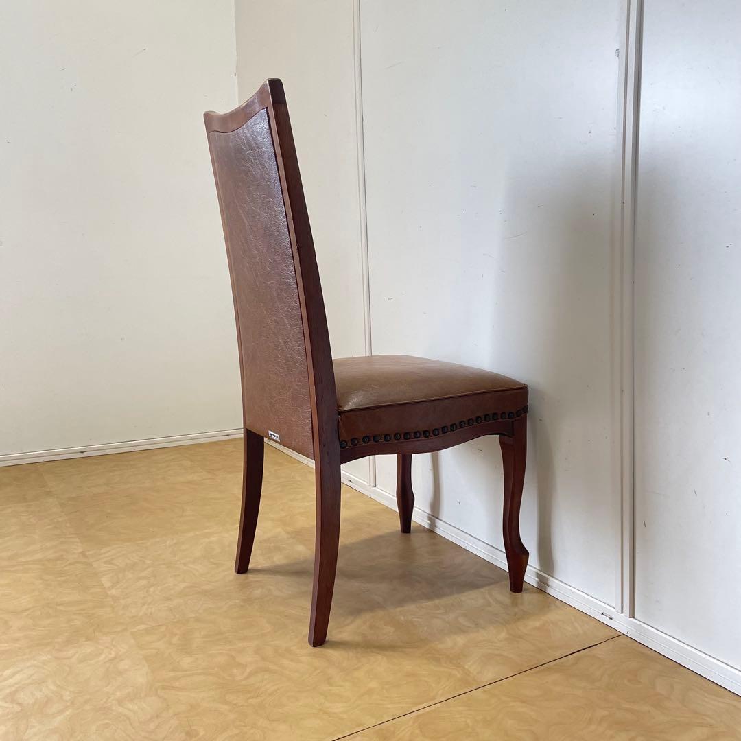 マルニ木工 ベルサイユ チェア④ 猫脚 鋲打ち チェア 椅子 イス アンティーク