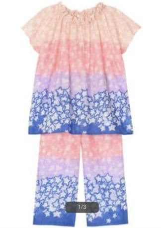 新品タグ付き ワコール ツモリチサト パジャマ ルームウェア スター 夏 L