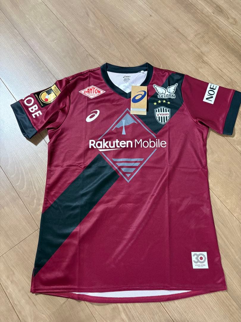 ヴィッセル神戸　大迫　2025　ユニフォーム　L　asics　アシックス