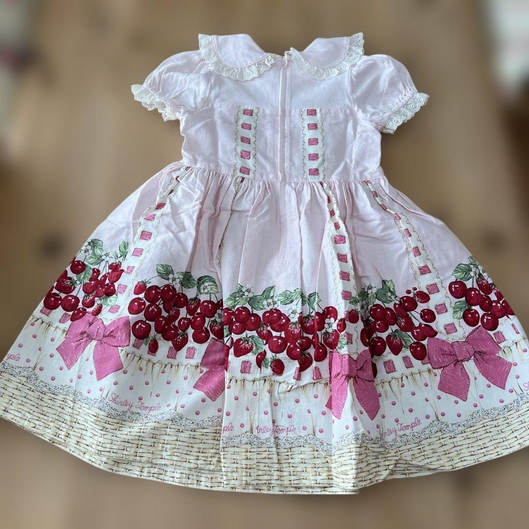 とっっっても可愛い❤️Shirley Temple チェリーバスケット ピンク